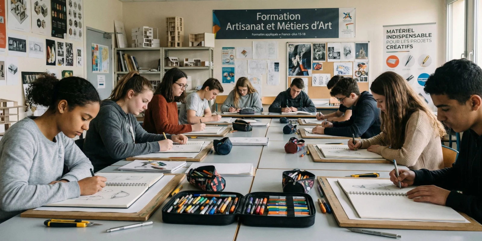 Matériel indispensable pour les projets créatifs au lycée Matériel indispensable pour les projets créatifs au lycée