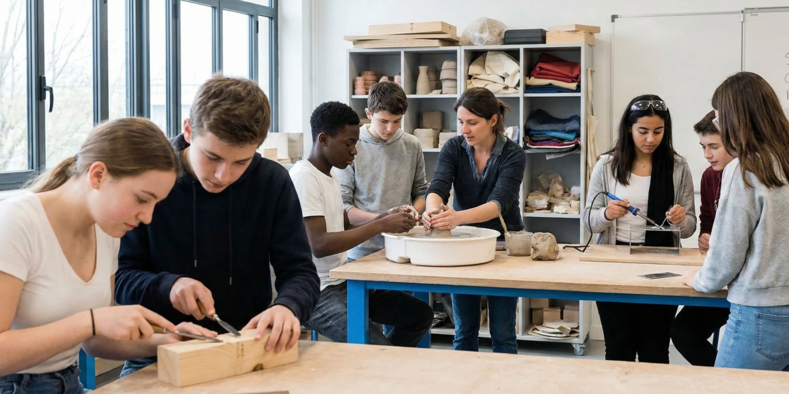 Programme Bac Pro AMA : Matières, Ateliers et Projets de Première Année