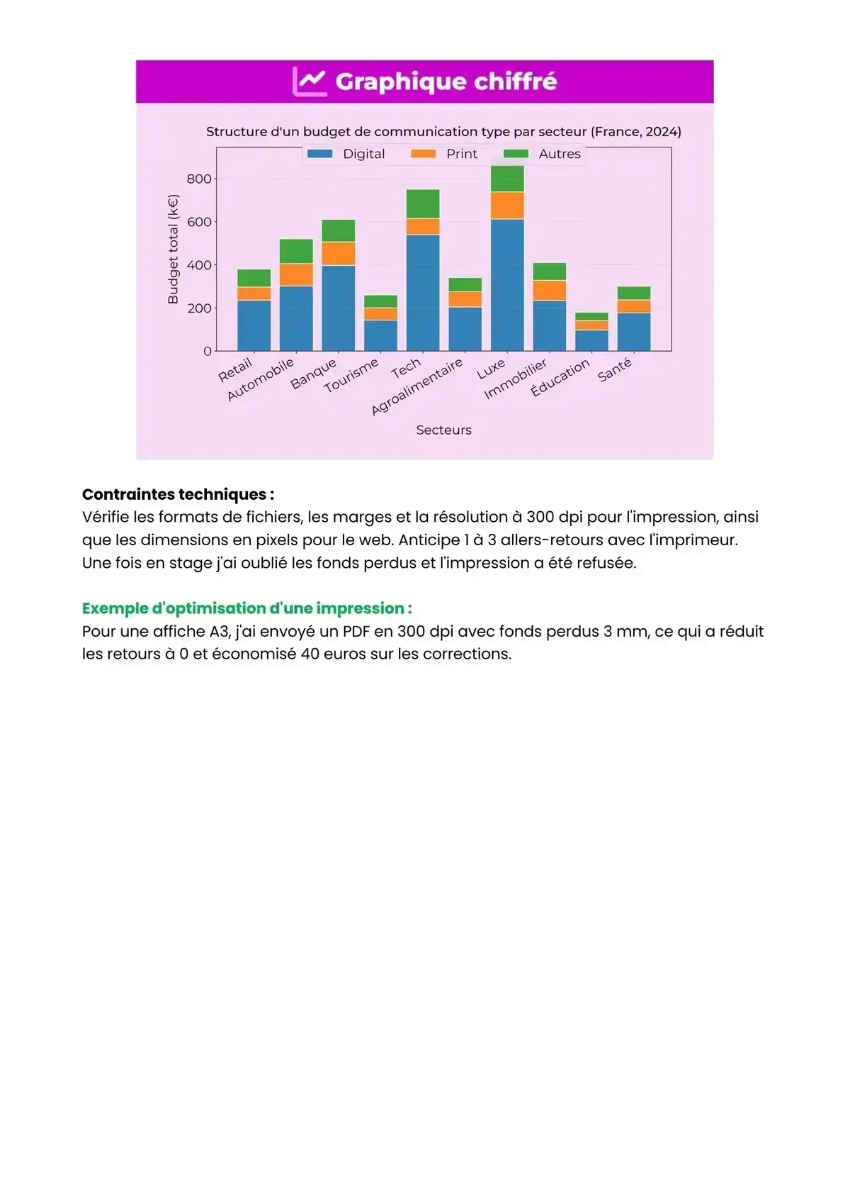 Example Fiche de Révision Bac Pro AMA